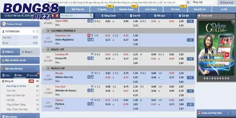 Giao diện cuốn hút